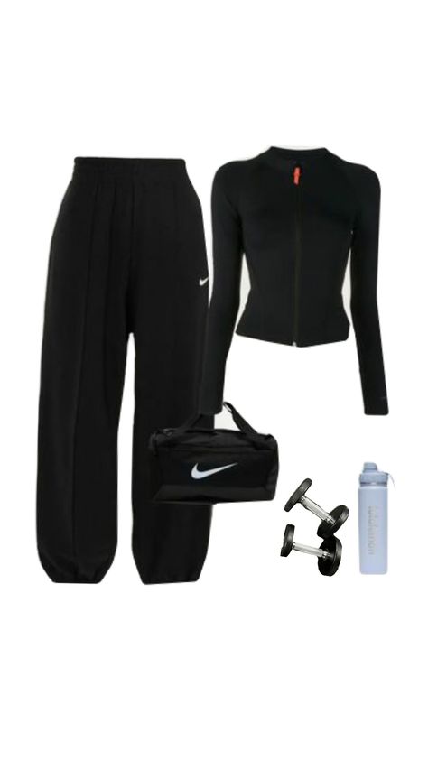 gym look Emo Gym Outfits, Goth Workout Clothes, Black Gym Outfit, Girl Gym Outfits, Gym Look, Muscle Mommy, Fitness Wear Outfits, Gym Pants, Gym Outfits