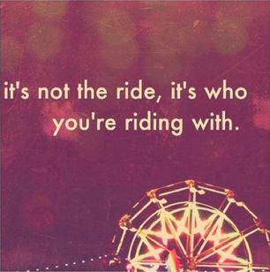 It's not the ride, it's who you're riding with Ferris Wheel Captions For Instagram, Ferris Wheel Quotes, Disneyland Quotes, Disneyland Pics, Summer Quotes, Perfection Quotes, Disney Quotes, Instagram Ideas, 50 Shades