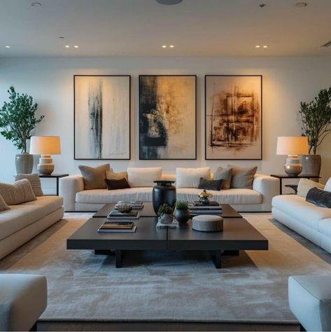 American Living Room Design, Formal Living Room Designs, American Living Room, تصميم داخلي فاخر, التصميم الخارجي للمنزل, Living Room Design Decor, Home Design Living Room, Decor Home Living Room, Living Room Decor Apartment