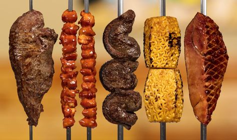 Welcome to Rodizio Grill, America's first Brazilian Steakhouse. Our restaurant brings people together under an authentic and fun dining atmosphere for the entire family. Brazilian Barbecue, Basque Food, Steakhouse Recipes, Brazil Food, Brazilian Steakhouse, Bbq Catering, Moroccan Food, Exotic Food, Brazilian Food