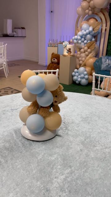 I.M.O on Instagram: "We can Barely wait 🐻 Baby De’Sean is on the way!! Check out our baby shower theme Full planning and decor by us @imopartyanddecor_ Bookings available now!!" Barely Wait Baby Shower Theme, We Can Barely Wait, Bookings Available, Our Baby, Baby Shower Theme, The Way, Baby Shower, Shower