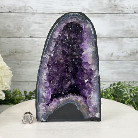 Brazilian Amethyst Cathedral Model# 5601-0958 – Brazil Gems Amethyst Cathedral, Lucky Stone, Gemstone Meanings, Bring It, Tall Model, Crystal Points, Purple Amethyst, Third Eye, Rocks And Crystals