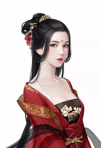 Meng Qi | Jiu Xing Ba Ti Jue(Nine Star Hegemon Body Art) Wiki | Fandom Ancient Chinese Characters, Japanese Village, Red Spider Lily, Geisha Tattoo, Ancient Chinese Dress, Chinese Art Girl, China Art, Amazing Art Painting, Pale Skin