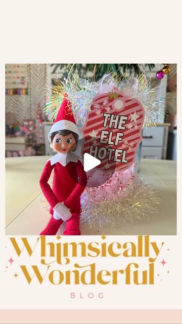 Kara Adams on Instagram: "Elf on the shelf travel container hack  Follow @whimsicallywonderful for all the elf inspiration and comment HOLIDAY for the details (that’s on sale) and the free printable I made for my family, I’m sharing with you.  Way before anything was ever created, there’s was nothing to travel with the elf, so we made the hotel for the girls. Started out as a nightlight and just kind of turned into a travel container that has stuck with us ever since.   Save and share with other families who need to know this awesome hack!   #makeitwithmichaels #michaelsmakers #elfontheshelf #elfontheshelfideas #elfontheshelfideas #christmastradition #christmaswithkids #christmasmagic" Travel Container, At The Hotel, The Elf, Christmas Magic, Christmas Traditions, On The Shelf, Elf On The Shelf, My Family, The Details