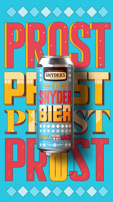 Snyder’s of Hanover Releases Pretzel-Flavored Beer in Oktoberfest Campaign | Ad Age Craft Beer Instagram, Ads Inspiration, Craft Beer Design, Beer Ads, Beer Dinner, Red Beer, Flavored Beer, Digital Ads, Beer Photography