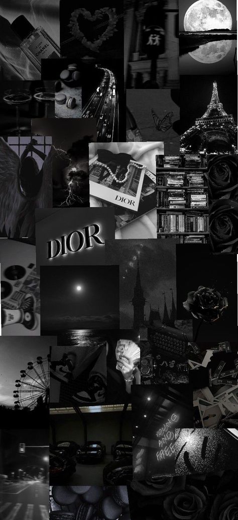 Black Dior Wallpaper, Luxury Brands Aesthetic Wallpaper, Photo Styler, Dior Wallpaper, Vogue Wallpaper, Black Lovers, Iphone Wallpaper Classy, Dark Wallpapers, Travel Wallpaper