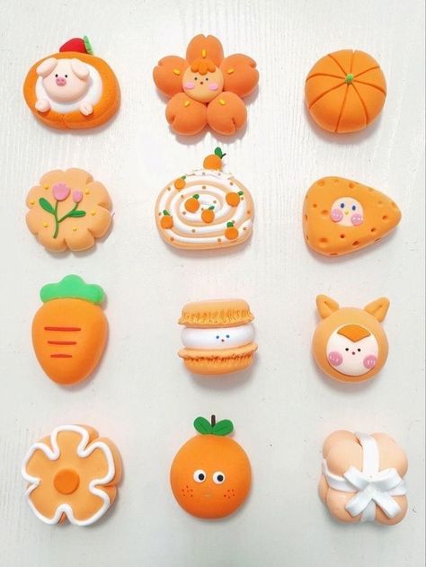 Cercei Din Lut Polimeric, Clay Crafts For Kids, Polymer Clay Gifts, Polymer Clay Kawaii, Clay Magnets, Polymer Clay Flower Jewelry, Diy Air Dry Clay, Seni Dan Kraf, Clay Diy Projects