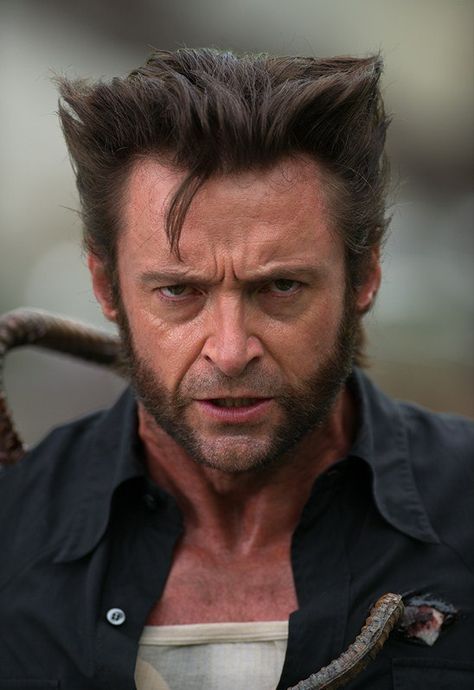 Hugh Jackman Wolverine Beard, Wolverine Hair, Hugh Jackman Images, Logan Wolverine Hugh Jackman, Eurythmics Sweet Dreams, Logan Movies, Hugh Jackman Logan, Old Man Logan, Wow Photo