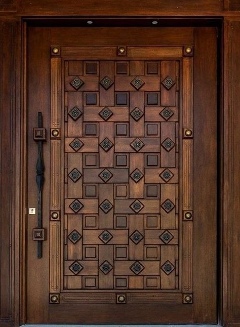 Door designing ideas Indian Main Door Designs, Doorway Design, Single Main Door Designs, Latest Door Designs, Main Door Designs, Front Door Inspiration, Main Doors, House Front Door Design, House Main Door