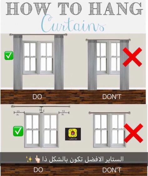 How To Hang Curtains, Learn Interior Design, Living Room Decor Colors, Living Room Decor Curtains, Living Room Decor Fireplace, Interior Design Guide, How To Hang, Decor Curtains, Living Room Decor Cozy