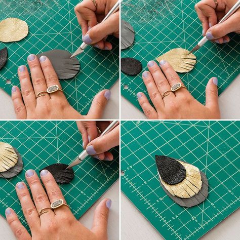 Diy earrings tutorial