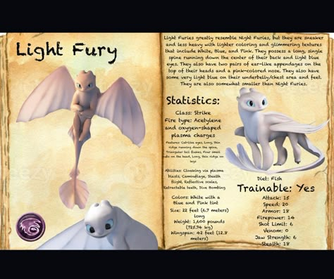 Dragon Classes Httyd, Book Of Dragons Httyd Night Fury, How To Train Your Dragon Book Of Dragons, Httyd Book Of Dragons Pages, Httyd Species, Dragon Facts, Dragon Classes, Night Fury Dragon, Dragon Light