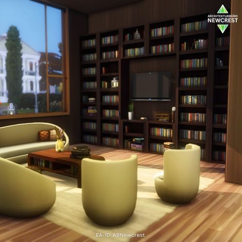 New modern Sims 4 home in the gallery, whoop whoop! 🎉 This house is: 🛋 Fully furnished 🍀 Functional & playtested 🏘 Growing Together, Cats and Dogs & Book Nook Kit ✅ No CC 📐 30x20 As always you can download it from the EA gallery. Just search for my ID ABNewcrest. #TheSims4 #Sims4Build #Sims4House #Sims4Architecture #SimsCommunity #Sims4Gallery #SimsBuilders #SimsFreeDownload #Sims4Creation #ModernHouse #Sims4Design #Sims4ModernBuild #Simstagram #SimsAddict #Simmers #TheSimsGallery #Gaming... Book Nook Kit, Growing Together, Whoop Whoop, Dog Books, Sims 4 Build, Sims Community, Book Nook, Sims 4 Houses, Always You