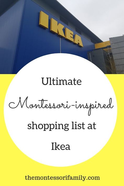 Here are my must-have Montessori inspired items from Ikea. Watch the video and download your free shopping list! Ikea Montessori, Montessori Toddler Rooms, Montessori Parenting, Ikea Shopping, Montessori Bedroom, Montessori Elementary, Montessori Playroom, Montessori Room, Montessori Homeschool