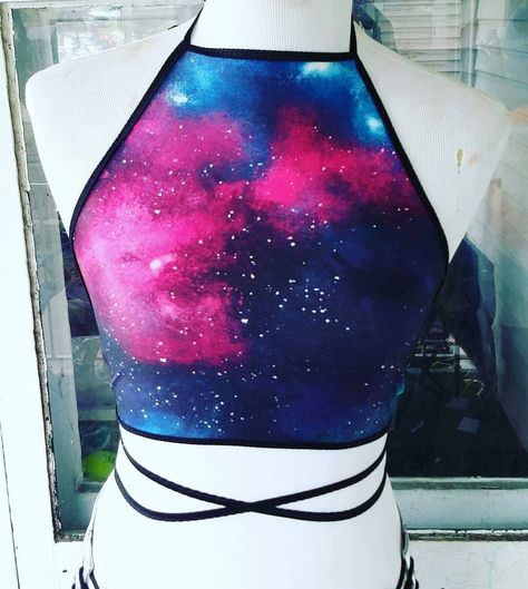 Galaxy Outfit, Galaxy Dress, Galaxy Fashion, Kleidung Diy, Galaxy Print, Teenager Outfits, Rave Wear, Kawaii Clothes, Teenage Fashion Outfits