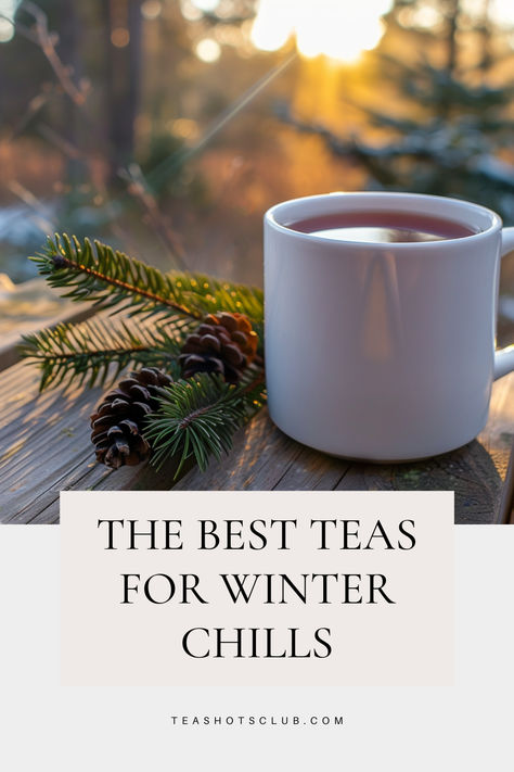 "Discover the best teas for winter warmth, from robust black teas to soothing herbal blends and spiced chai, perfect for frosty mornings."🫖🍃 Winter Tea Blend Recipe, Christmas Tea Blend, Winter Tea Recipe, Best Teas, Spiced Chai, Winter Tea, Herbal Tea Blends, Different Seasons, Herbal Blends