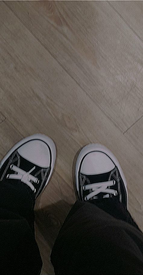 #converse #aesthetic Boys Shoes Aesthetic, Black Converse Aesthetic, Converse Shoes Aesthetic, Grunge Sharpen, Converse Wallpaper, Shoes Pics, Converse Drawing, Doodle Shoes, Aesthetic Converse