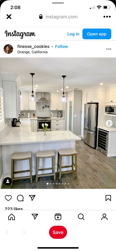 Galley Kitchen Island, Sink Measurements, Island With Sink, Kitchen Island With Sink, Sink In Island, Galley Kitchen, Open App, Kitchen Island, Kitchens