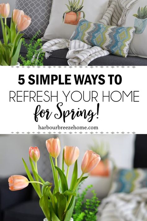 Ways To Refresh Your Home, Spring Refresh Home, Spring Home Refresh, Stackable Wedding Rings, Spring Wedding Ideas, Home Decor Spring, St Patricks Day Food, Spring Refresh, Spring Decorating