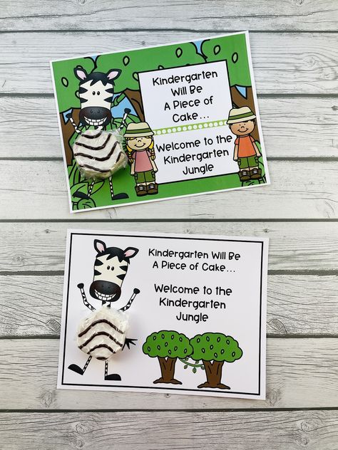 Jungle Themed Open House Treat Certificate | Mrs. McGinnis' Little Zizzers Open House Treats, Jungle Theme Classroom Decorations, Alphabet Recognition Activities, Open House Gifts, Jungle Theme Classroom, Alphabet Recognition, Alphabet Kindergarten, Classroom Treats, School Certificates