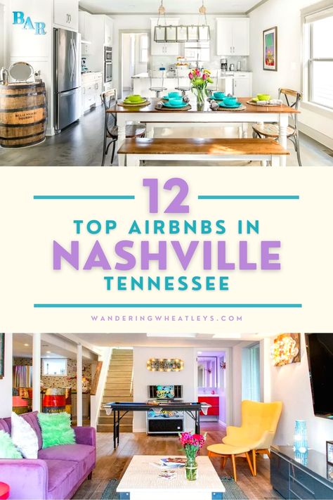 Bachelorette Airbnb Nashville, Nashville Places To Stay, Places To Stay In Nashville Tn, Hotels In Nashville Tennessee, Best Places To Stay In Nashville, Nashville Airbnb Decor, Nashville Tennessee Bachelorette Party, Nashville Tennessee Hotels, Nashville 21st Birthday