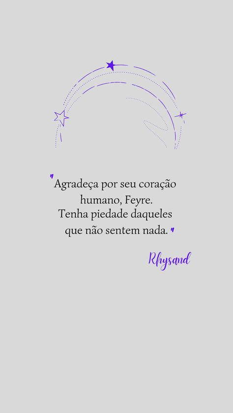 wallpaper para celular a corte de névoa e fúria fundo de tela branco e roxo rhysand feyre feysand Feyre E Rhysand, Saga Acotar, Reset Button, Cool Words, Quotes, Books, Instagram, Bonito