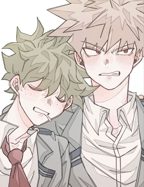 Bakudeku Drawing Base, Deku As Bakugo, Mha Bakudeku Moments, Bkdk Sketches, Bkdk Sleeping, Bakugo X Deku Fanart Cute, Bakugo Katsuki Fanart Cute X Deku, Mha Bakugo X Deku, Bakugo X Deku Cute