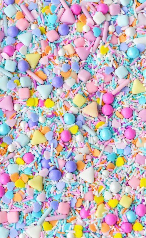 Pastel sprinkles for dessert decorating Only In My Dreams, Sprinkle Medley, Cupcake Chocolate, Sugar Plums, Pastel Cupcakes, Pastel Candy, Sugar Icing, Vegas Vacation, Flowers Wallpapers