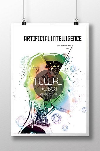 Creative Robot Geometry Dream Artificial Intelligence Technology Poster#pikbest Robotics Poster Ideas, Poster Teknologi, Robot Poster, Technology Poster, Simple Pizza, Technology Posters, Robot Technology, Posters Design, Cute Bedroom Ideas