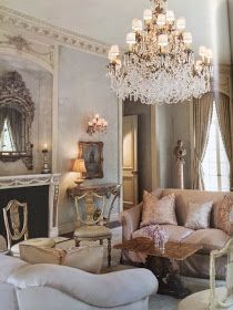 I like to think I know a thing or two about painted finishes...I    have been working on them for years now and am    always turned on by ... French Mansion Interior, Formal Seating Area, Segreto Style, Segreto Finishes, French Mansion, Rustic Decorating, Dreamy Decor, French Living, Elegant Dining Room