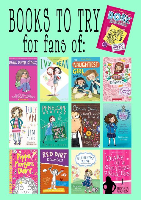 Books To Try For Fans Of: Dork Diaries Books Like Dork Diaries, Dork Diaries Books, Dork Diaries, Double Dare, Let's Pretend, Dumb And Dumber, Best Friends, Comic Book Cover, Reading