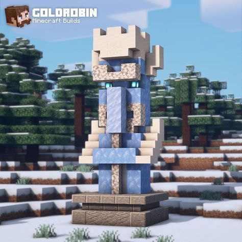 If you’re looking for awesome Minecraft statue builds, stick around. I’ve got some creative statue builds to share with you. Minecraft Ice Sculpture, Minecraft Guard Statue, Minecraft Bear Build, Minecraft Parrot Statue, Statue Ideas Minecraft, Minecraft Wolf Statue, Snow Builds Minecraft, Minecraft Villager Statue, Elf Minecraft Builds