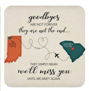 30 Year Anniversary Gift, Friends Leaving, Leaving The Country, Work Anniversary Gifts, Good Friends Are Hard To Find, Goodbyes Are Not Forever, Halloween Care Packages, Goodbye Gifts, Presents For Best Friends