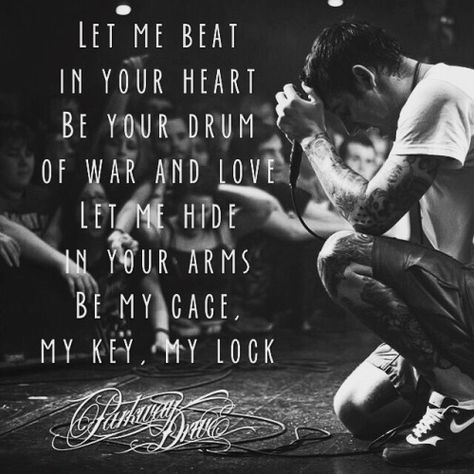 Heartbeat Winston Mccall, Heartbeat Quotes, Musician Quotes, Driving Quotes, Song Tattoos, Parkway Drive, All Lyrics, The Amity Affliction, Rock N Roll Art