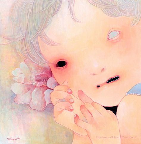 Hikari Shimoda :Gallery (Posts tagged 2009) Hikari Shimoda, Toro Inoue, Amazing Paintings, Ethereal Art, Weird Art, Pics Art, Art Reference Photos, Pretty Art, Art Inspo