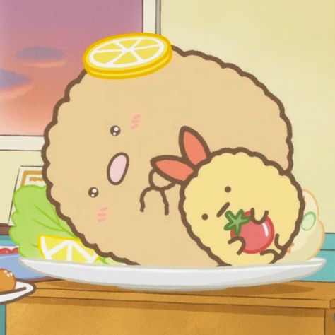 From Sumikkogurashi: The Patched-Up Factory in the Woods 𝐝𝐞𝐬𝐜: とんかつ. tonkatsu pfp. tonkatsu icon. えびふらいのしっぽ. ebifurai no shippo pfp. ebifurai no shippo icon. sumikko gurashi pfp. sumikko gurashi icon. すみっコぐらし Tonkatsu Sumikko Gurashi, Sumikko Gurashi Icon, Summiko Gurashi, Sumiko Gurashi, The Woods, Neko Atsume, Sumikko Gurashi, Little Twin Stars, Rilakkuma