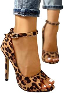 Amazon.com: women's leopard print heels: Clothing, Shoes & Jewelry Chic Closet, Leopard Print Shoes, Snake Pattern, Snake Patterns, Matches Fashion, Shoe Print, Street Chic, Shoe Game, Stiletto Heel