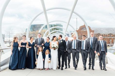 Gray And Navy Groomsmen, Dusty Blue Bridesmaid Black Groomsmen, Dark Grey Groomsmen Suits, Navy Blue Bridesmaid Dresses Grey Suits, Navy Blue Bridesmaid Dresses And Dark Grey Suits, Navy Groom Gray Groomsmen, Navy Blue Bridesmaid Dresses With Groomsmen Gray Suits, Navy Bridesmaid Grey Groomsmen, Dark Grey Groomsmen