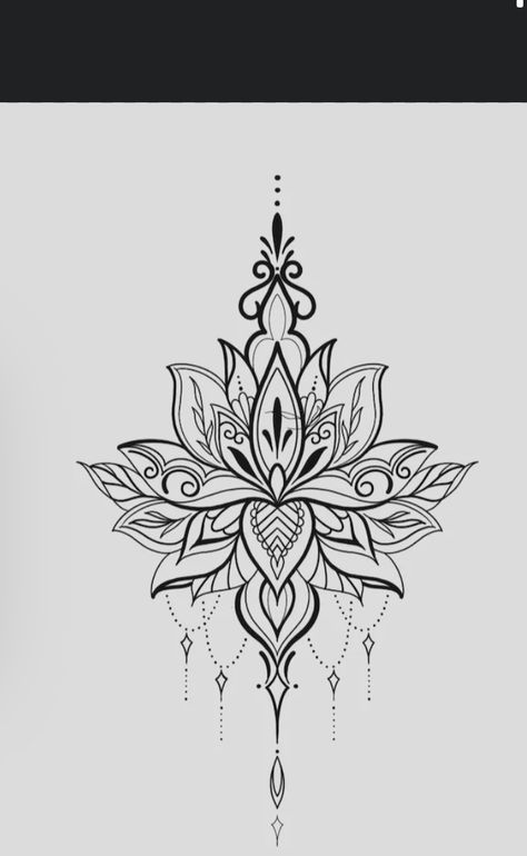 Protection Hand Tattoo, Mandala Hip Tattoos Women, Ornamental Lotus Tattoo, Lotus Hand Tattoo, Mandala Tattoo Stencil, Lotus Geometric, Tattoo Rug, Mandala Hip Tattoo, Mandala Tattoos For Women