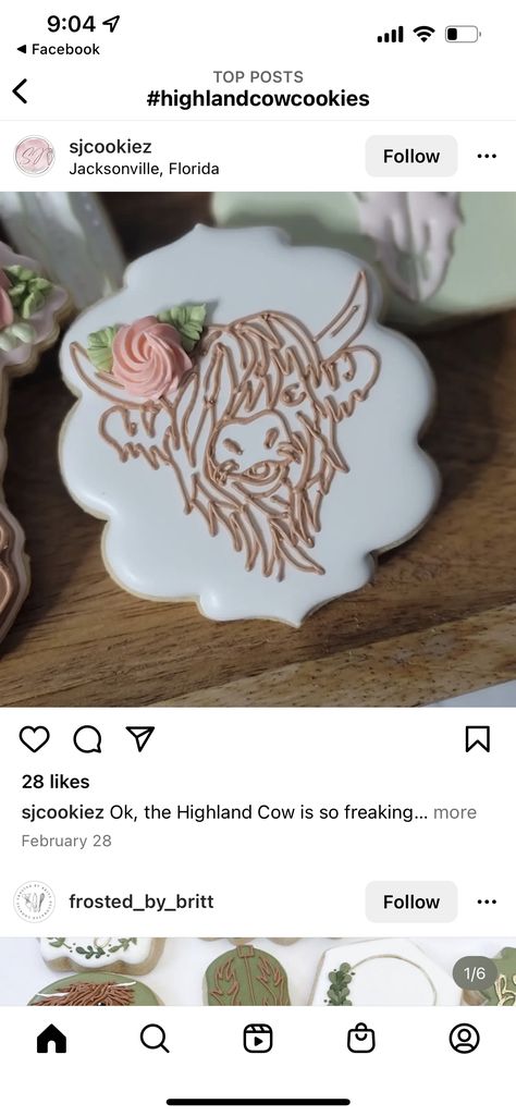 Hyland Cow Cookies, Highland Cow Baby Shower Cookies, Highland Cow Sugar Cookies, Highland Cow Cookies Decorated, Cow Baby Shower Cookies, Highland Cow Cookies, Highland Cow Birthday Party, Animals Cookies, Cow Birthday Cake