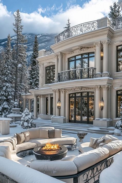 74 Gorgeous Fancy Houses You’ll Fall in Love With Gorgeous Mansions Interior, Home With Balcony Exterior, Unique House Additions, Big House Exterior Luxury, Luxury Family Room Design, Modern House Design Exterior Luxury Dream Homes, Quiet Luxury Lifestyle, Billionaire Houses Mansions, Dream House Outside