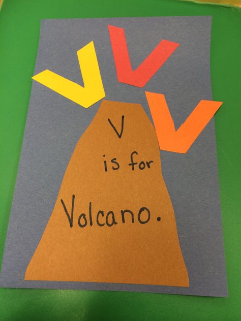 Letter Vv Activities For Preschool, V Activities For Preschool, Dinosaurs Prek, Letter V Activities For Preschool, Letter V Preschool, Letter V Activities, Abc Activities Preschool, Letter V Crafts, Preschool Letter Crafts