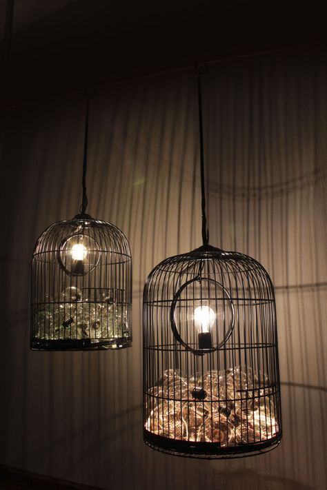 Birdcage Chandelier, Chandelier Industrial, Diy Home Interior, Cage Chandelier, Cage Light, Bird Cage Decor, Vintage Bird Cage, Birdcages, Furniture Factory