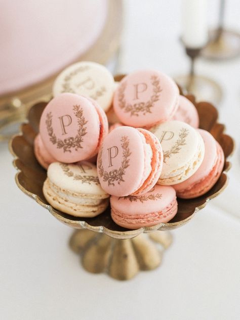 Simply Sarah Photography | Event Planning: Design Studio South | Floral Design: Urban Poppy | Cake: A Squad Bake | Rentals: Amazing Event Rentals Dessert Logo, Poppy Cake, Indian Cake, French Cookies, Macaron Flavors, Macaron Cookies, Macaroon Recipes, Macaron Recipe, French Macarons