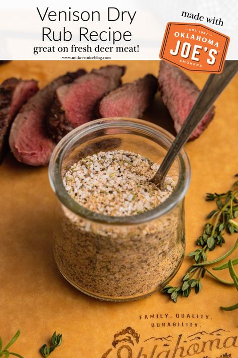 Deer Meat Seasoning, Deer Meat Marinade, Venison Seasoning Recipes, Deer Sticks Recipe, Deer Seasoning, Deer Neck Recipes, Smoked Venison Backstrap, Backstrap Venison Recipes, Venison Seasoning