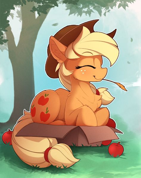 Equestria Daily - MLP Stuff!: Applejack Day - Halfway Point Heads Up! Applejack Mlp, My Little Pony Applejack, Mane 6, Apple Jack, Mlp Fan Art, Like A Cat, Rainbow Dash, Custom Artwork, Original Artists