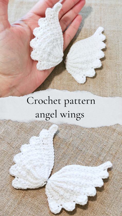 Crochet Angel Wings, Unicorn Crochet, Crochet Angels, Crochet Angel, Crochet Clothes Patterns Free, Mode Crochet, Kids Crochet, Amigurumi Tutorial, Crochet Ornaments