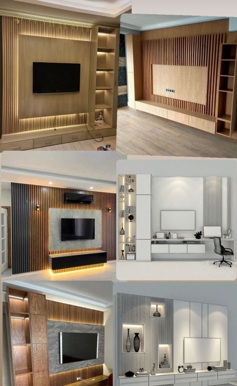 Drawing Room Lcd Panel Design, Aesthetic Home Kitchen, Lcd Unit Design, Lcd Unit, Tv Room Decor, Lcd Panel Design, Wardrobe Interior, Bamboo House Design, Modern Cupboard