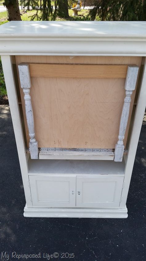 kids art desk Tv Armoire Repurposed, Desk With Lots Of Storage, Kids Art Desk, Repurposed Armoire, Armoire Repurpose, Craft Armoire, Craft Storage Cabinets, Armoire Makeover, Fold Out Desk