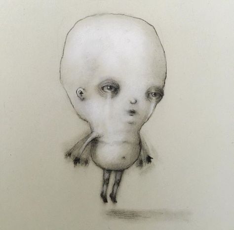 Adorable Renee French Baby, Renee French, Weird Drawings, Goofy Drawing, Selfie Inspo, Goofy Pictures, Arte Inspo, Creepy Art, Weird Art